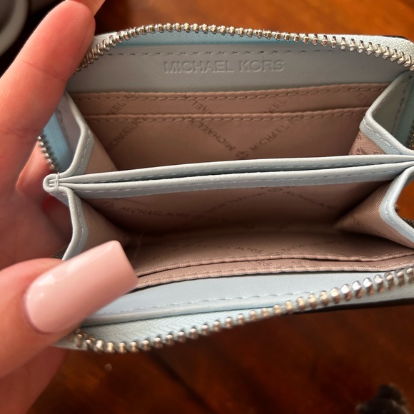 Michael Kors Sheila Small Faux Saffiano Leather Satchel & Wallet - Picture 5 of 5